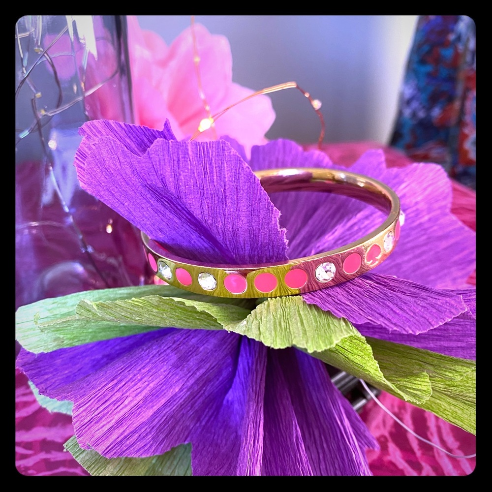 kate spade “Spot the ♠️” bangle